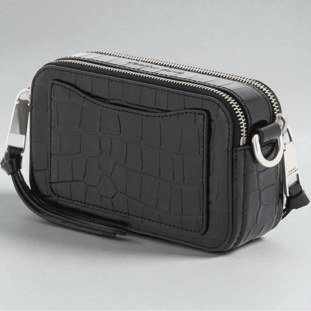 MARC JACOBS The Croc-Embossed Chain Snapshot (NWT) - Picture 4 of 7